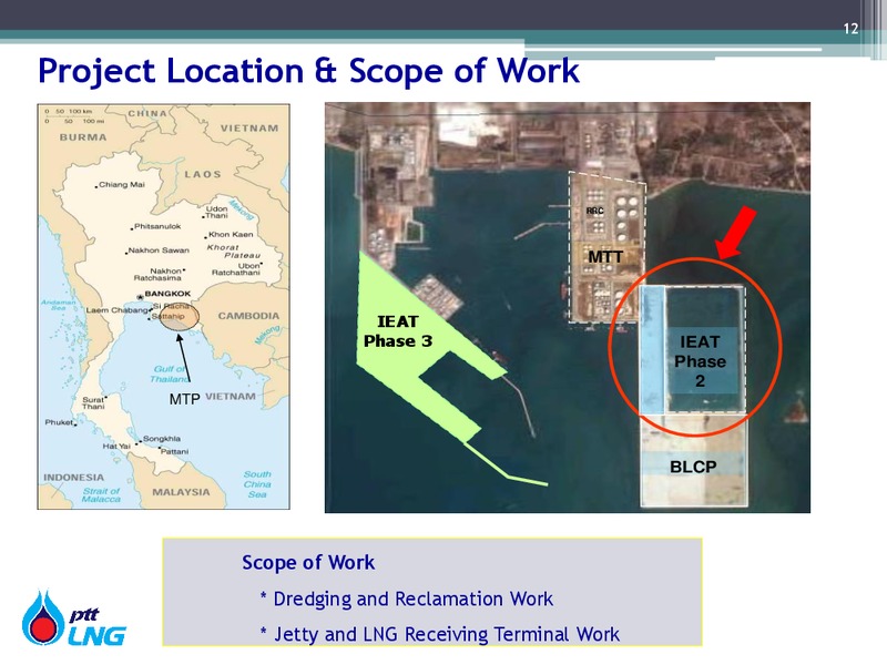 OVERVIEW OF LNG BUSINESS – PTT Public Company Limited – slide 12