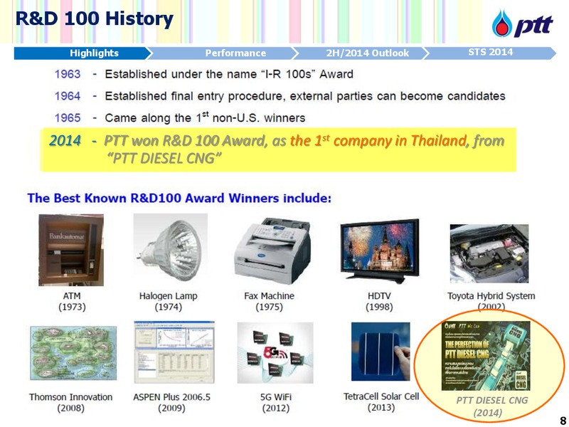 Q2 AND 1H 2014 CONFERENCE CALL – PTT Public Company Limited – slide 9