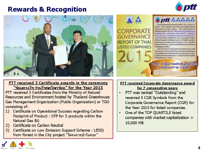Analyst Meeting 2015 – PTT Public Company Limited – slide 5