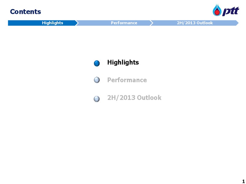 Q2 2013 Earnings Call – PTT Public Company Limited – slide 2