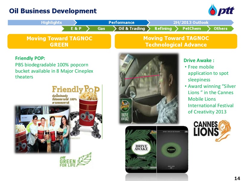 Q2 2013 Earnings Call – PTT Public Company Limited – slide 15