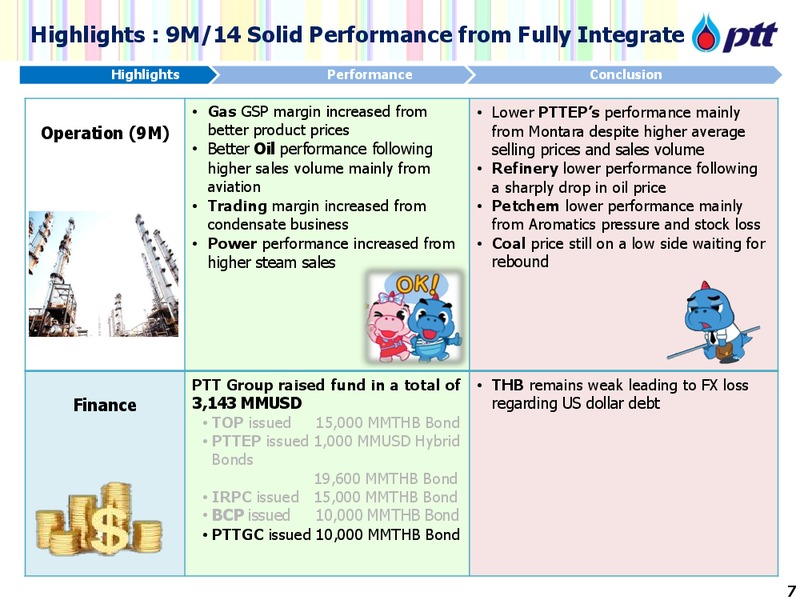 Q3 2014 Analyst Meeting – PTT Public Company Limited – slide 8