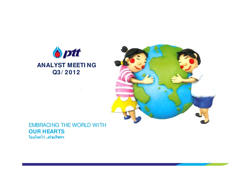Q3 2012 Earnings Call – PTT Public Company Limited – slide 1