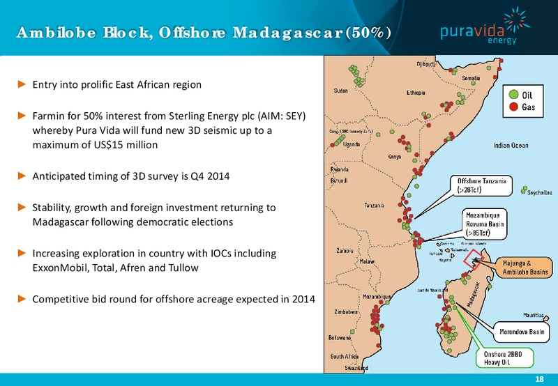 Investor Presentation – Pura Vida Energy Nl – slide 17