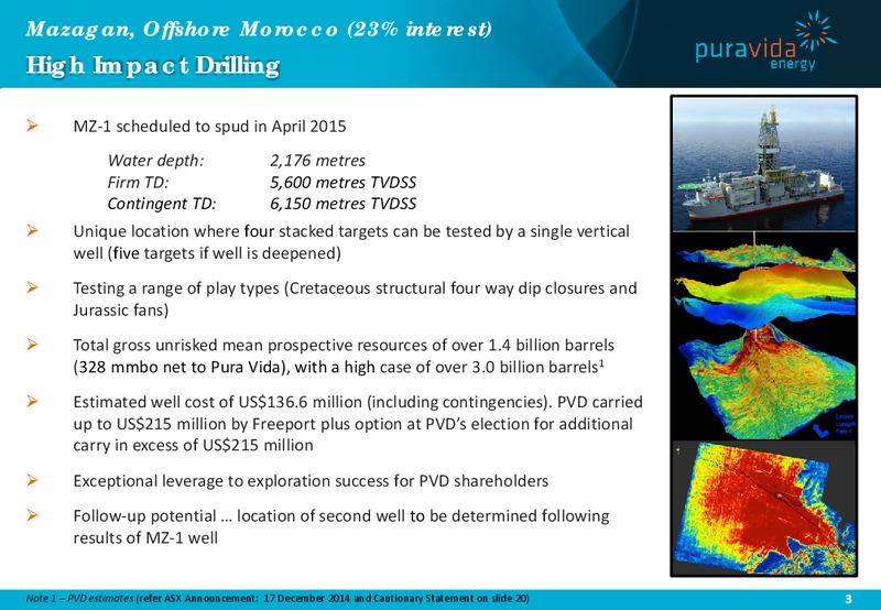 Investor Presentation – Pura Vida Energy Nl – slide 3