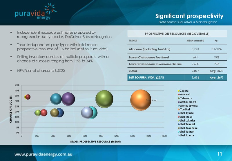 Investor Presentation – Pura Vida Energy Nl – slide 11