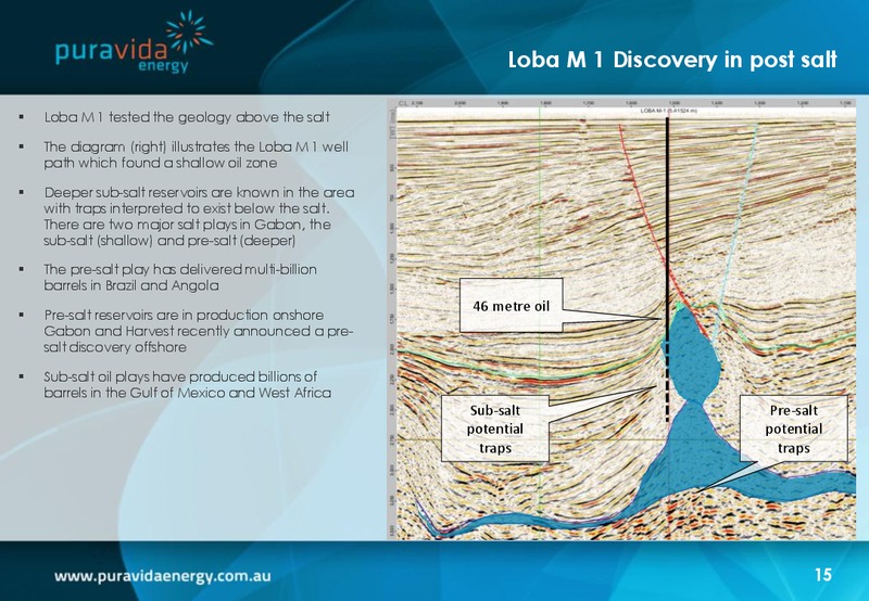 Investor Presentation – Pura Vida Energy Nl – slide 15