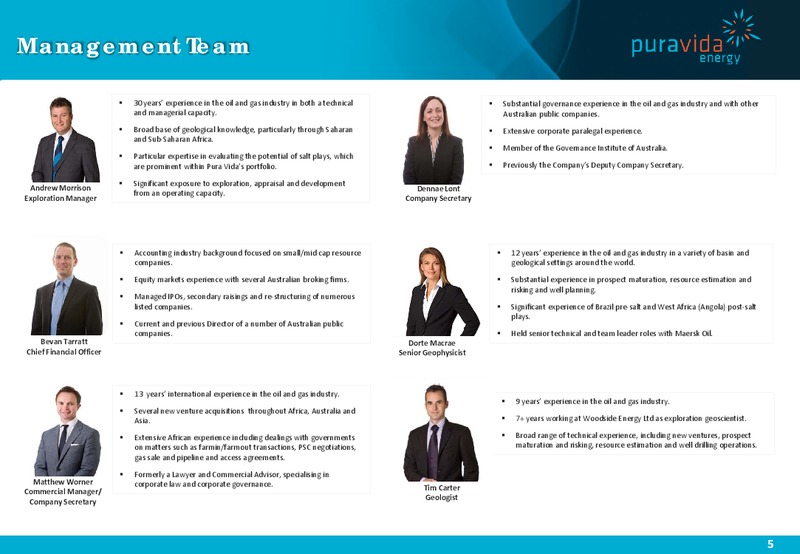 Good Oil Conference Fremantle – Pura Vida Energy Nl – slide 5