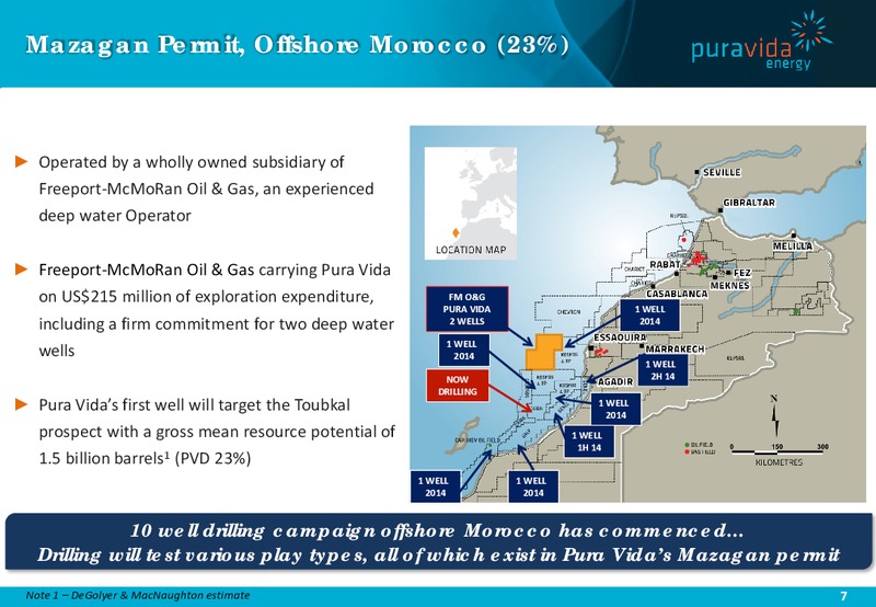 INVESTOR PRESENTATION – Pura Vida Energy Nl – slide 7