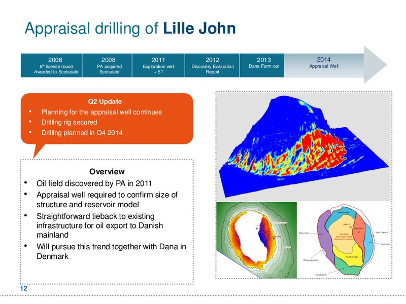 Q2 2014 PRESENTATION – Pa Resources – slide 12