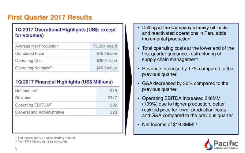 May 2017 AGM Presentation – Pacific Exploration and Production Corp – slide 5