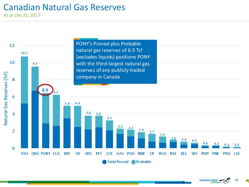January 2019 Investor Presentation – Painted Pony Energy Ltd. – slide 21