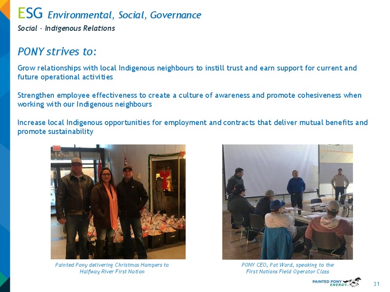 November 2019 Investor Presentation – Painted Pony Energy Ltd. – slide 32