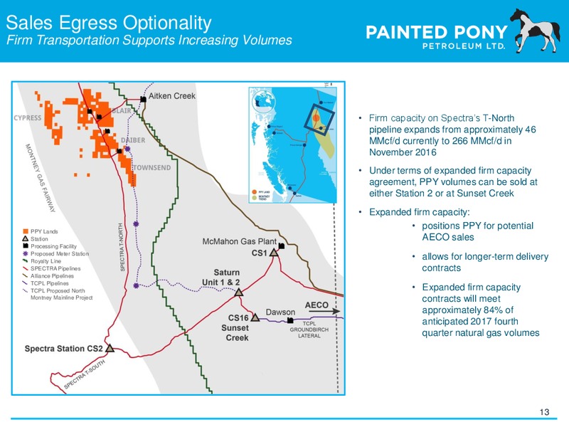 December 2015 Investor Presentation – Painted Pony Petroleum Ltd – slide 13