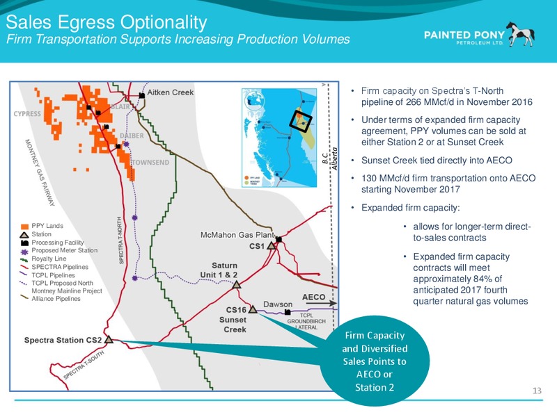 April 2016 Investor Presentation – Painted Pony Petroleum Ltd – slide 14