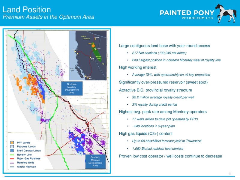 September 2015 Investor Presentation – Painted Pony Petroleum Ltd – slide 11