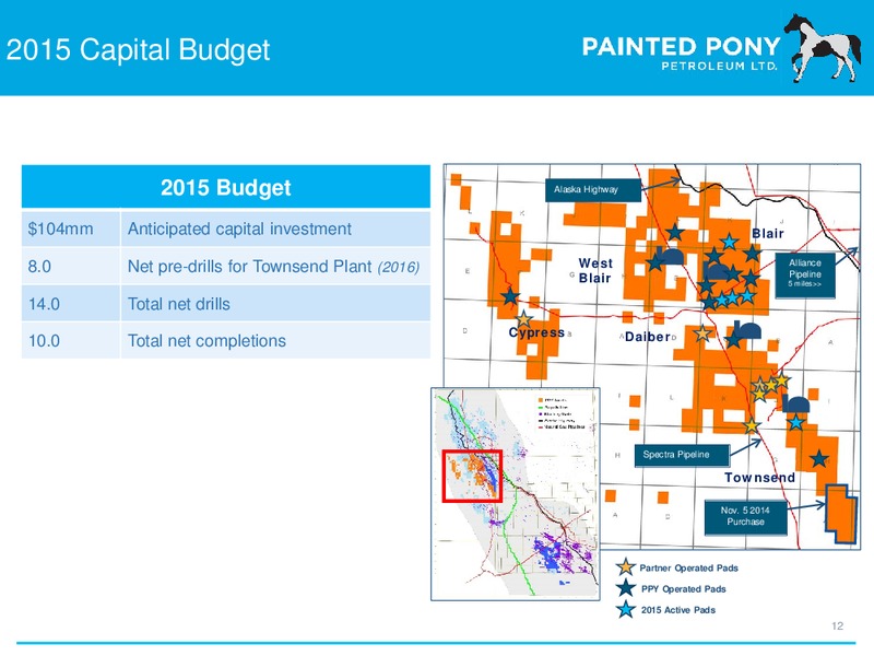 September 2015 Investor Presentation – Painted Pony Petroleum Ltd – slide 12