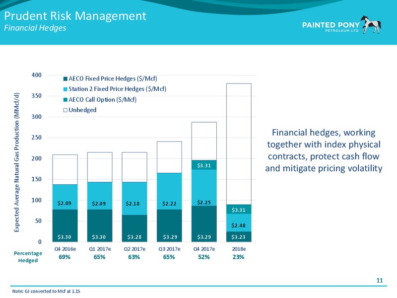 Q3 2016 Investor Presentation – Painted Pony Petroleum Ltd – slide 12