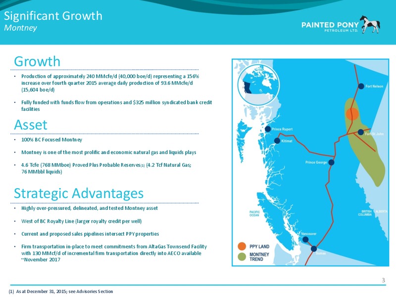 November 2016 Investor Presentation – Painted Pony Petroleum Ltd – slide 4