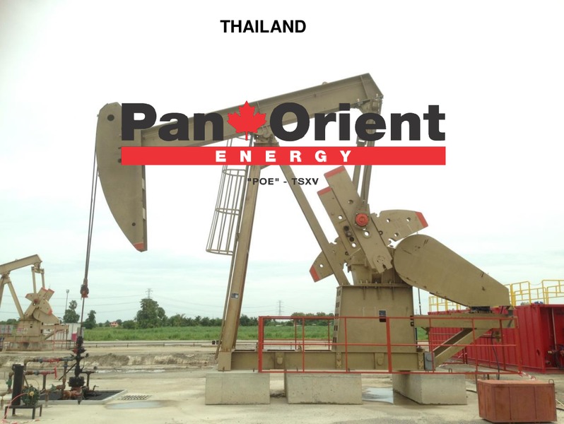 JUNE 2015 INVESTOR PRESENTATION – Pan Orient Energy – slide 14