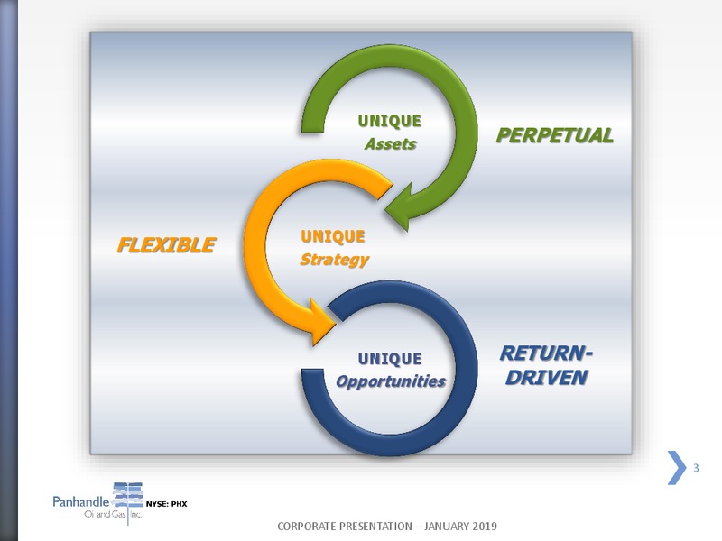 January 2019 Corporate Presentation – Panhandle Oil and Gas Inc. – slide 2