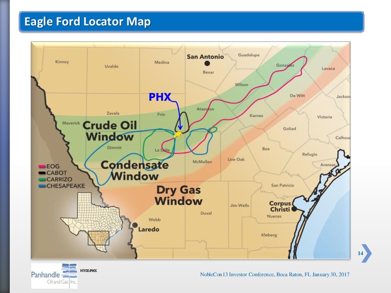 NobleCon 13 Noble Capital Markets – Panhandle Oil and Gas Inc. – slide 13