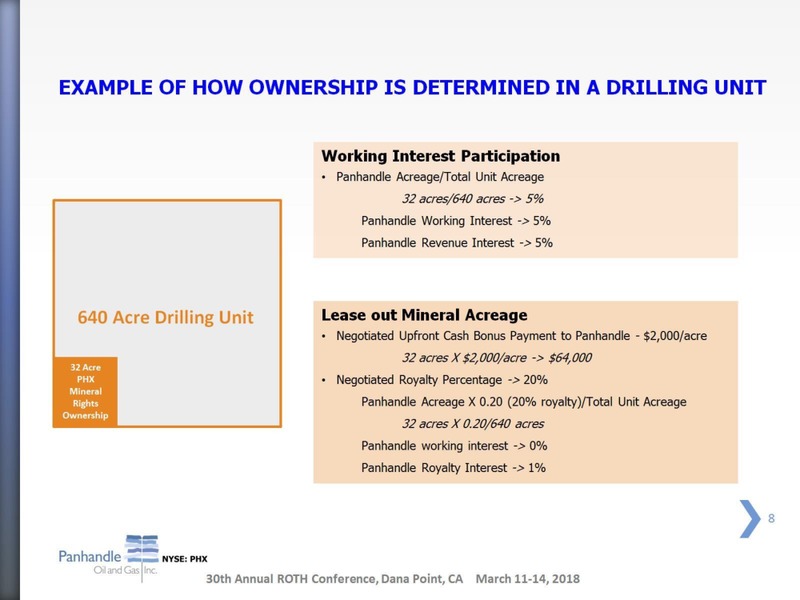 March 2018 Investor Presentation – Panhandle Oil and Gas Inc. – slide 7