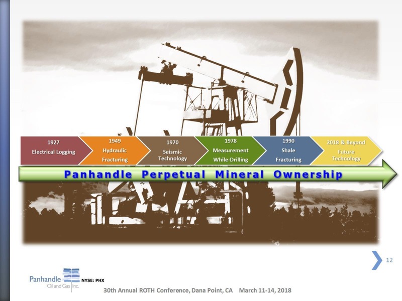 March 2018 Investor Presentation – Panhandle Oil and Gas Inc. – slide 11
