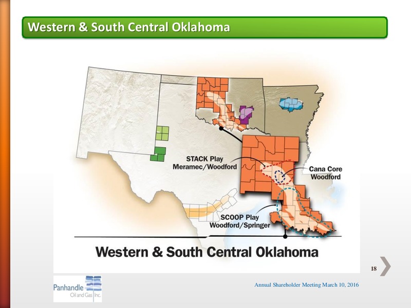 Annual Shareholder Meeting – Panhandle Oil and Gas Inc. – slide 17