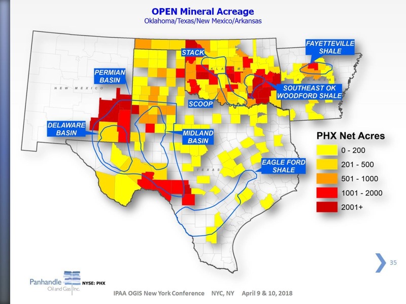 IPAA Oil and Gas Investment Symposium – Panhandle Oil and Gas Inc. – slide 34