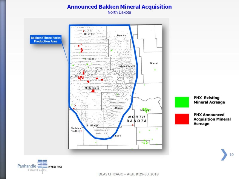 August 2018 Investor Presentation – Panhandle Oil and Gas Inc. – slide 9