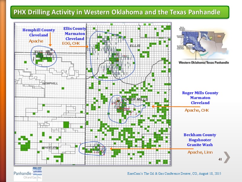 EnerCom The Oil and Gas Conference 2015 – Panhandle Oil and Gas Inc. – slide 40