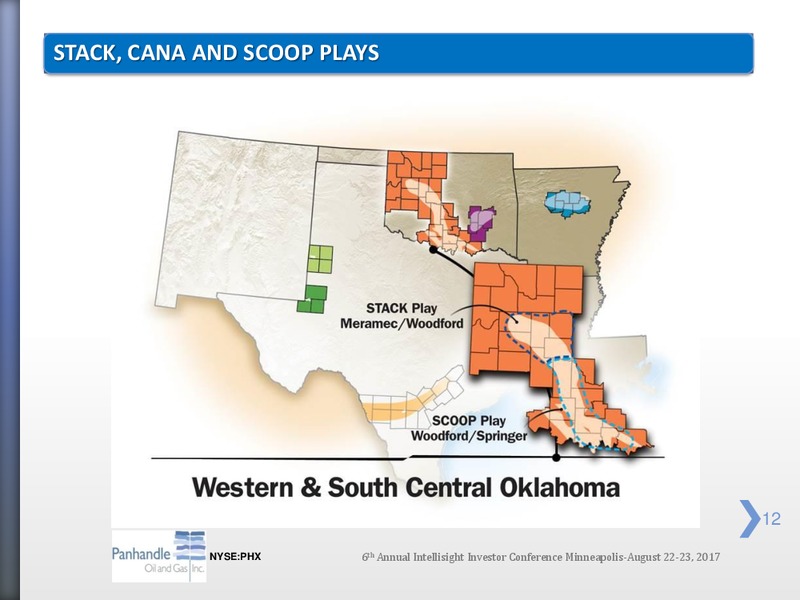 Intellisight Investor Conference – Panhandle Oil and Gas Inc. – slide 11