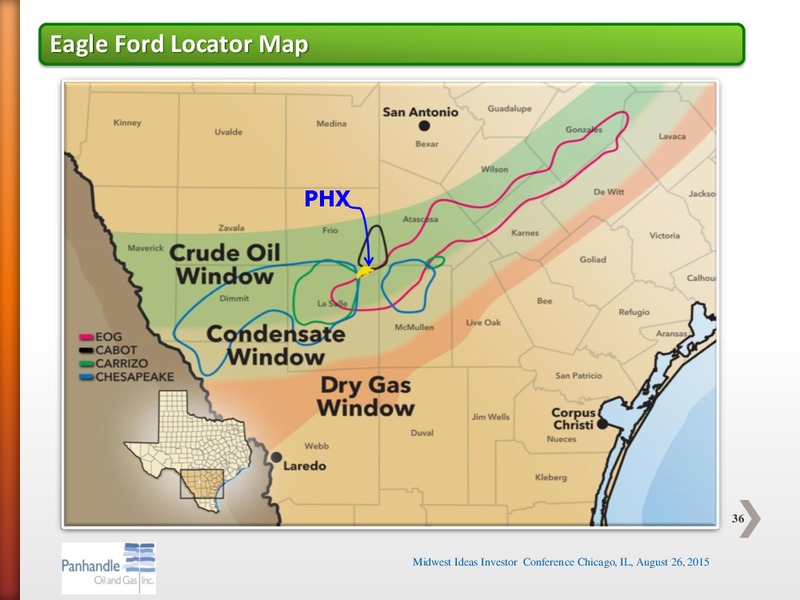Midwest IDEAS Investor Conference 2015 – Panhandle Oil and Gas Inc. – slide 35