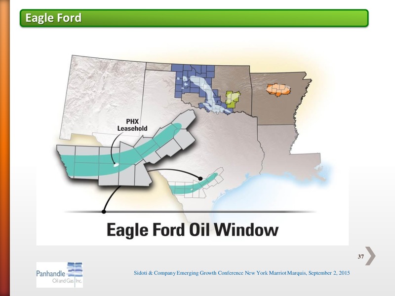 Sidoti and Company LLC Emerging Growth Conference – Panhandle Oil and Gas Inc. – slide 36