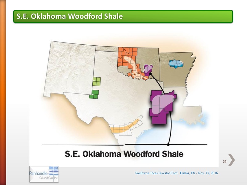 Southwest IDEAS Investor Conference – Panhandle Oil and Gas Inc. – slide 25