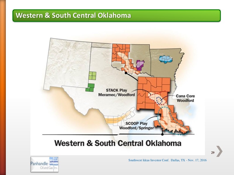 Southwest IDEAS Investor Conference – Panhandle Oil and Gas Inc. – slide 28