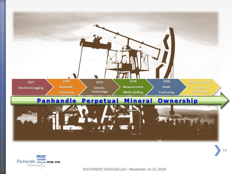 Southwest IDEAS Investor Conference – Panhandle Oil and Gas Inc. – slide 13