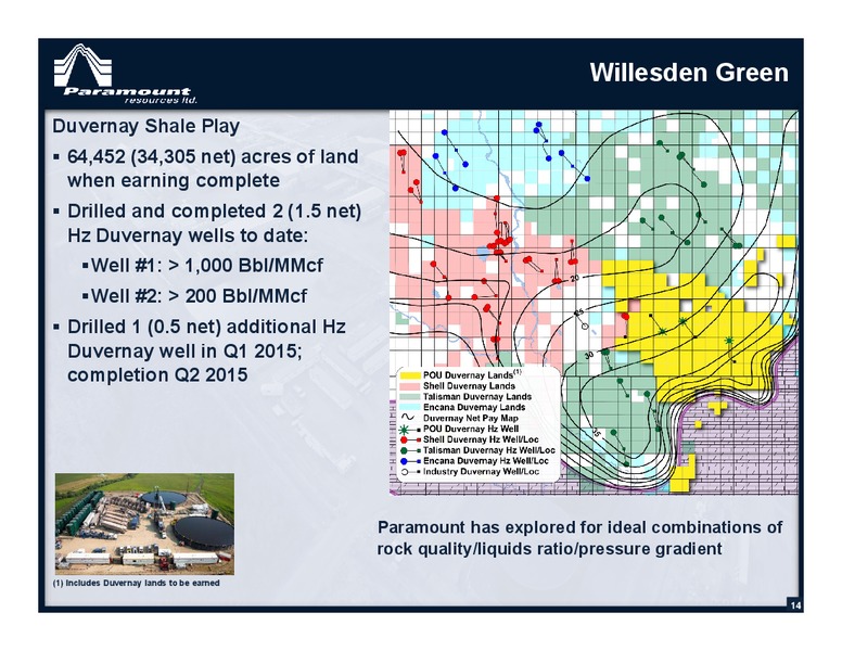 May 2015 Annual General Meeting – Paramount Resources Ltd. – slide 13