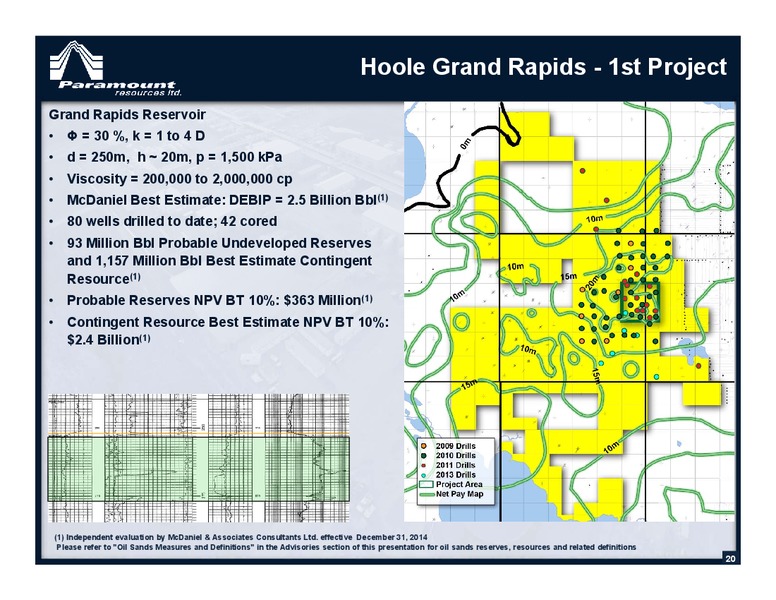 May 2015 Annual General Meeting – Paramount Resources Ltd. – slide 19