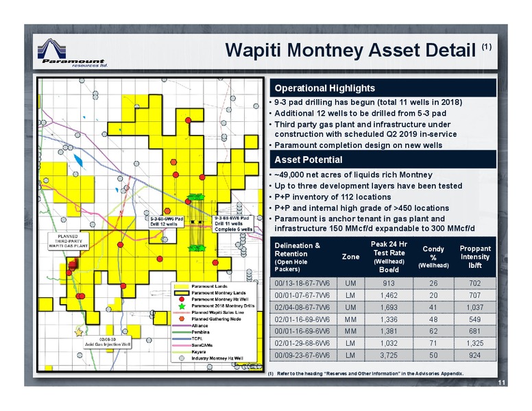 June 2018 Corporate Presentation – Paramount Resources Ltd. – slide 10