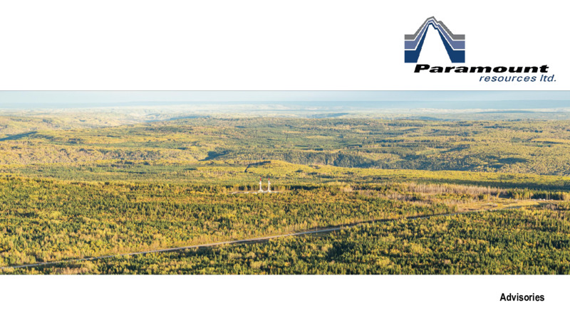 June 2021 Corporate Presentation – Paramount Resources Ltd. – slide 25