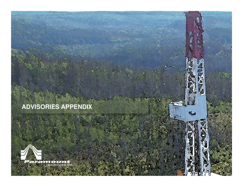 Q3 2016 Corporate Presentation – Paramount Resources Ltd. – slide 20
