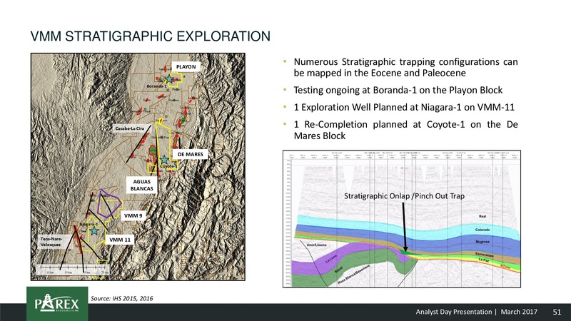 March 2017 Analyst Update – Parex Resources, Inc. – slide 51
