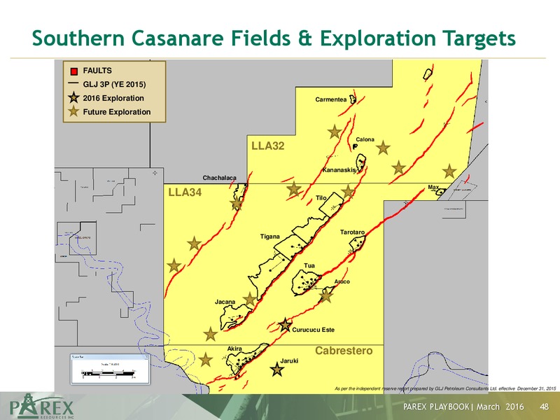 Parex 2016 Playbook – Parex Resources, Inc. – slide 45