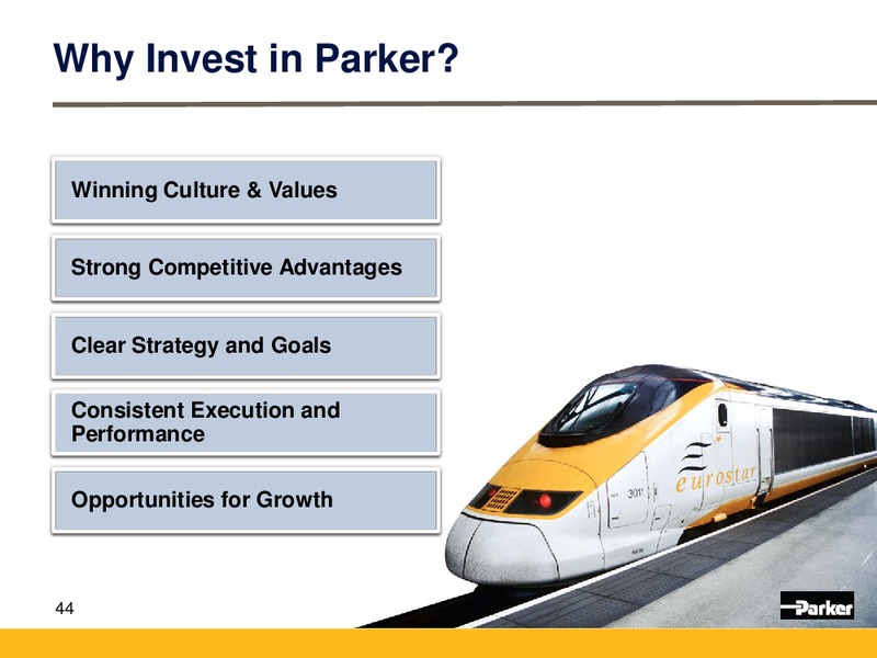 KeyBanc Industrial Auto and Transportation Conference – Parker Oil Company – slide 43
