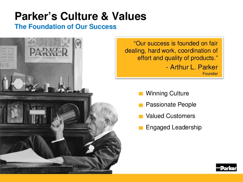 Baird Industrial Conference – Parker Oil Company – slide 4