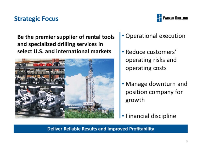 June 2016 Investor Presentation – Parker Drilling Co. – slide 2