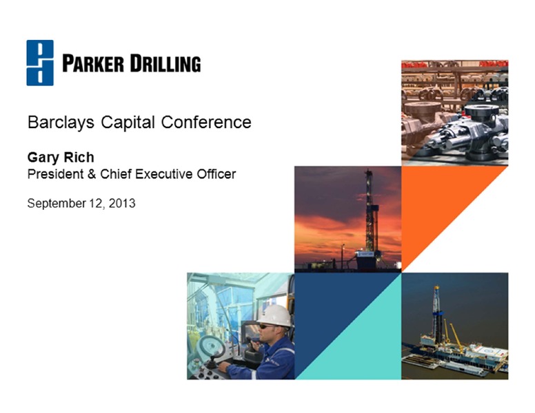 Barclays Capital Conference – Parker Drilling Co. – slide 1
