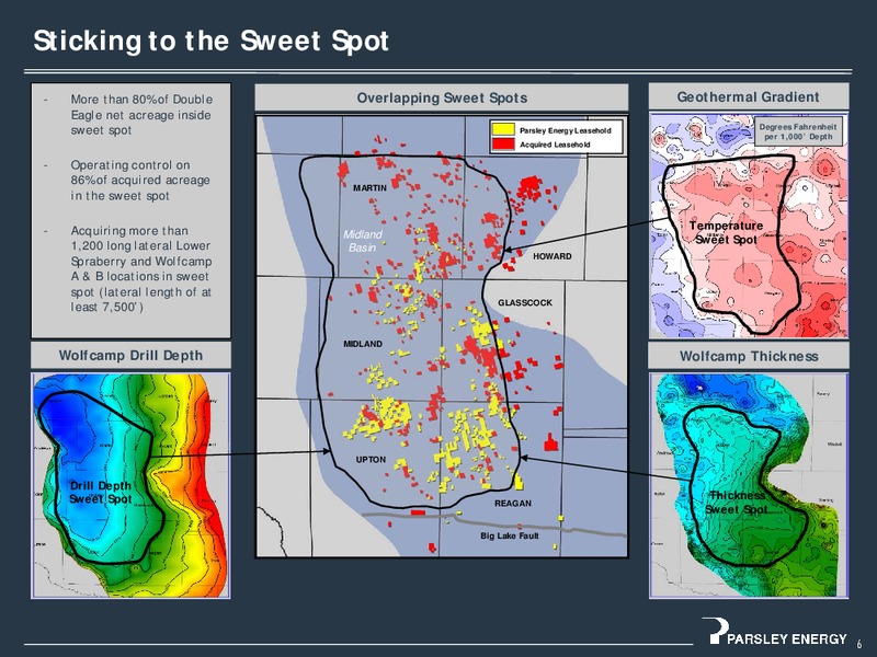 Investor Presentation   March 2017 – Parsley Energy Inc. – slide 5